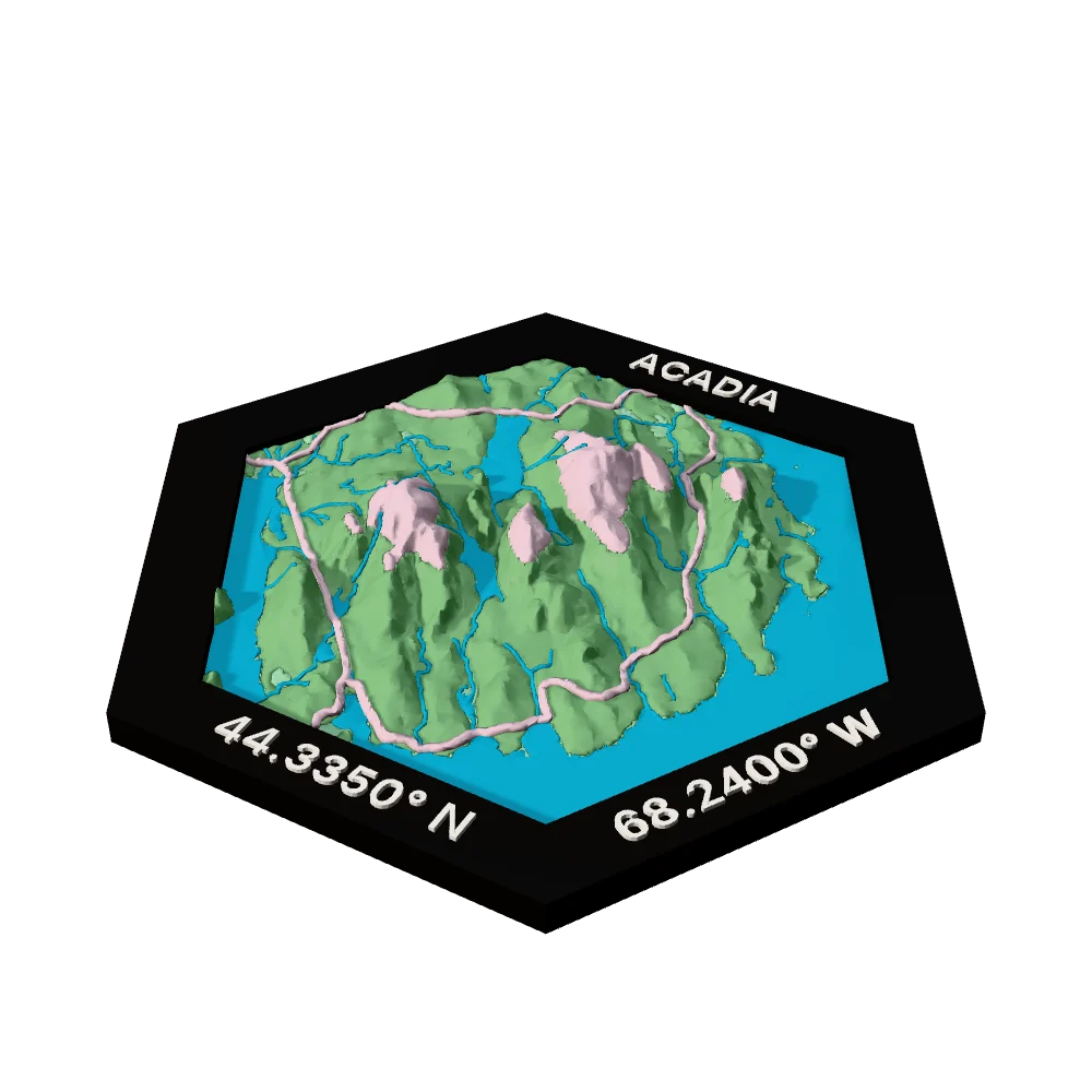 Acadia National Park regular hex