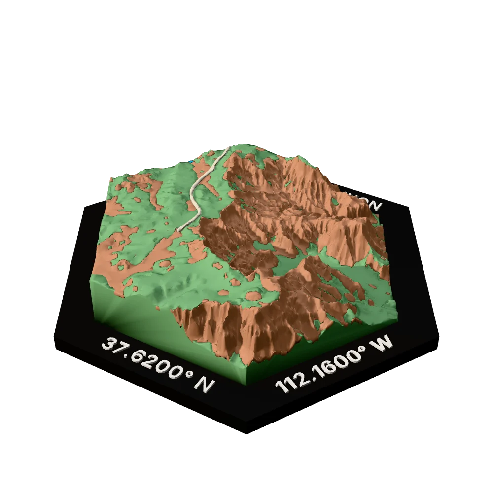 Bryce Canyon National Park regular hex